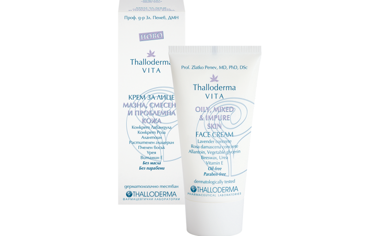 Крем за лице мазна, смесена и проблемна кожа